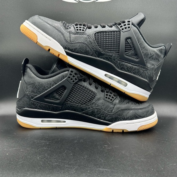 Jordan 4 Retro “Black Laser” men’s size 12 - Picture 3 of 7